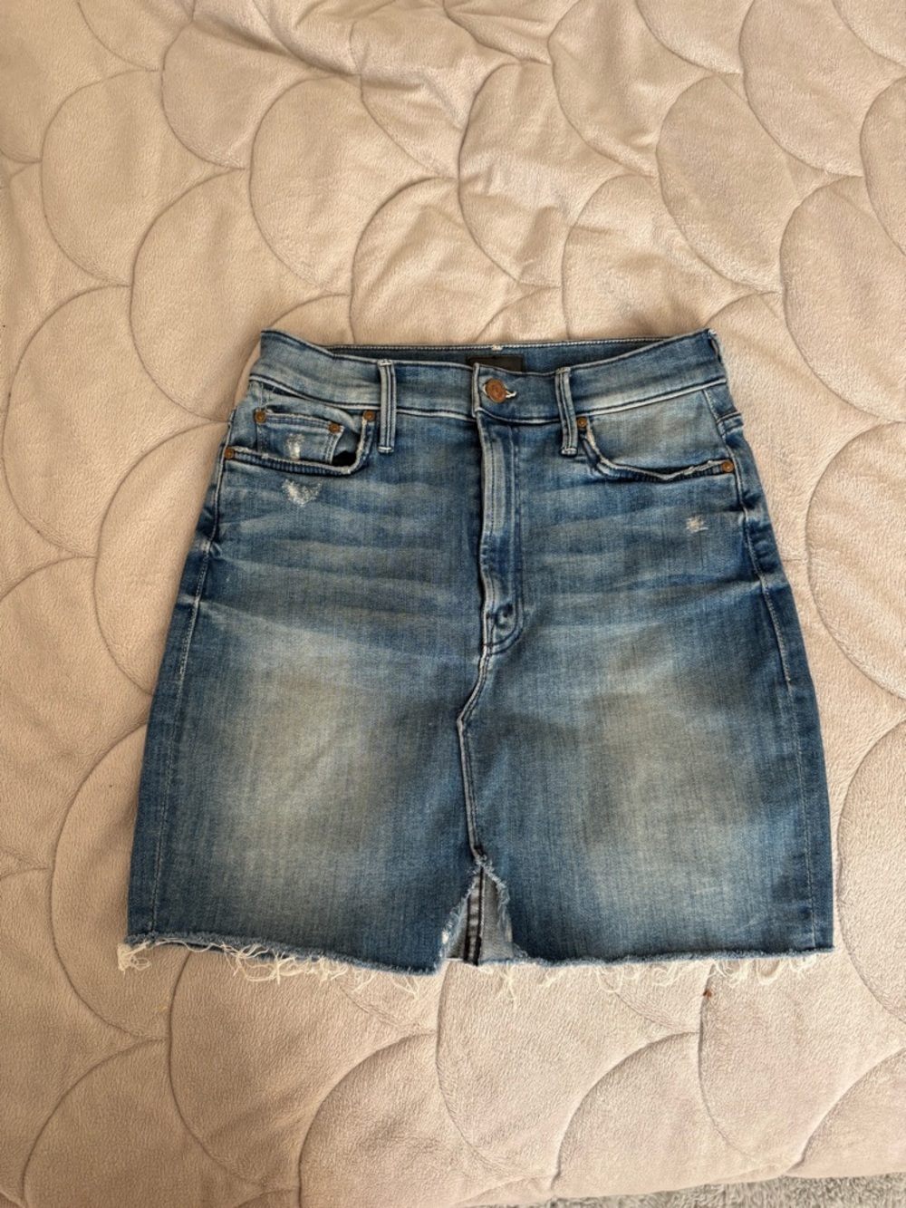 Mother Denim Skirt